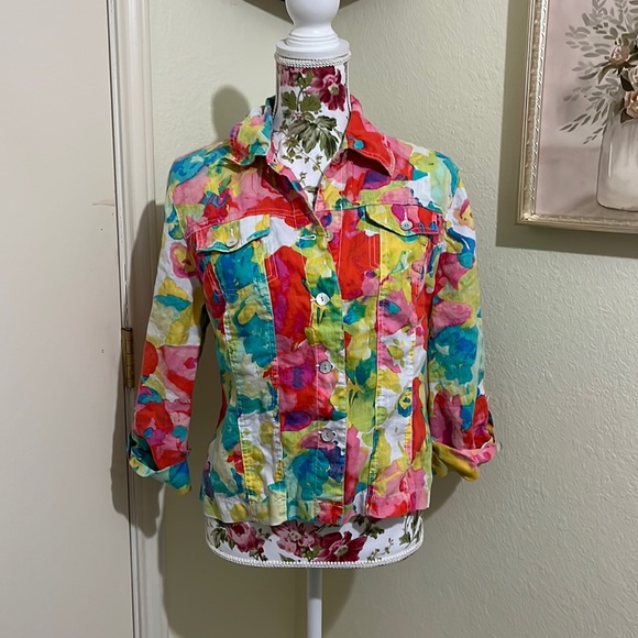 Ruby Rd. Jackets & Blazers - Ruby Rd. colorful Blazer